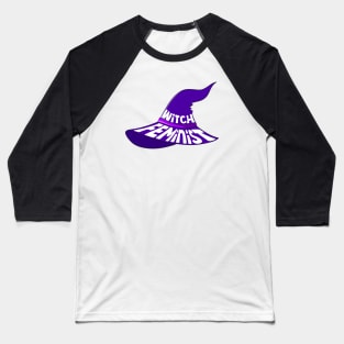 Feminist Witch Baseball T-Shirt